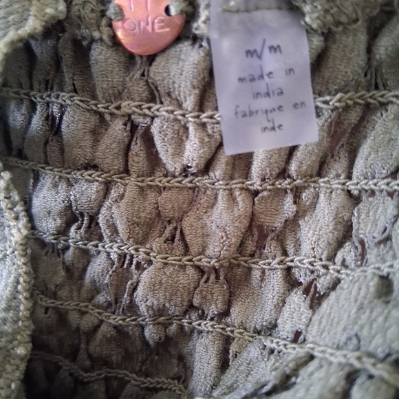 Free People Sexy Green Lace Camisole Intimate  Sz Med Nwt $68 37 To 38 Bust - Picture 5 of 8